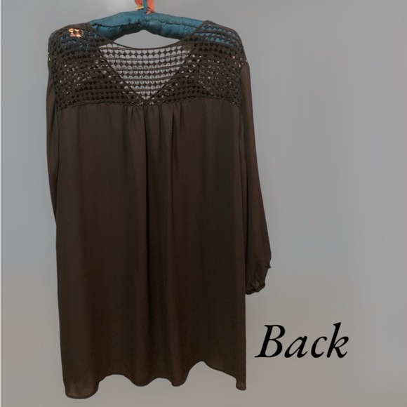 Cato sheer top in black size 18/20 - Picture 4 of 7